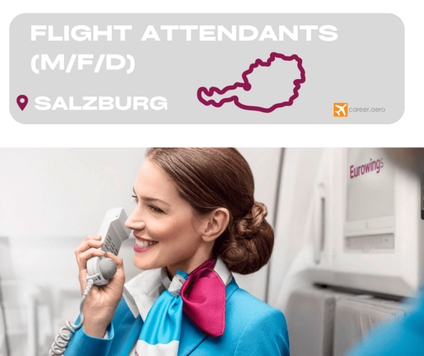 FLIGHT ATTENDANTS (M/F/D) SALZBURG